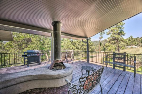 Large Mtn View Home - 6 Mi to Ruidoso Downs!